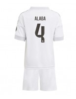 Real Madrid David Alaba #4 Kotipaita Lasten 2025-26 Lyhythihainen (+ shortsit)